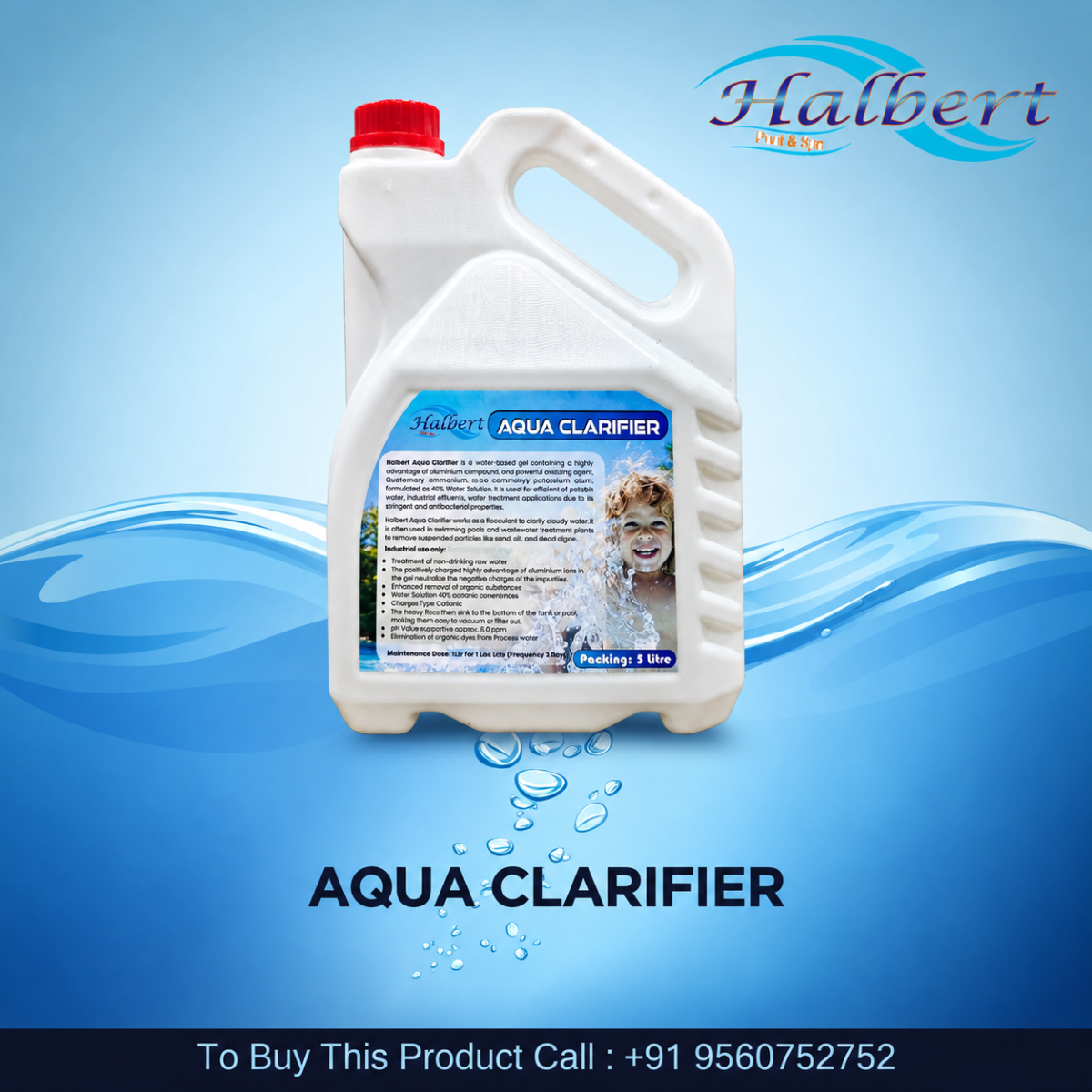 Halbert Aqua Clarifier | Pool Water Treatment Solution