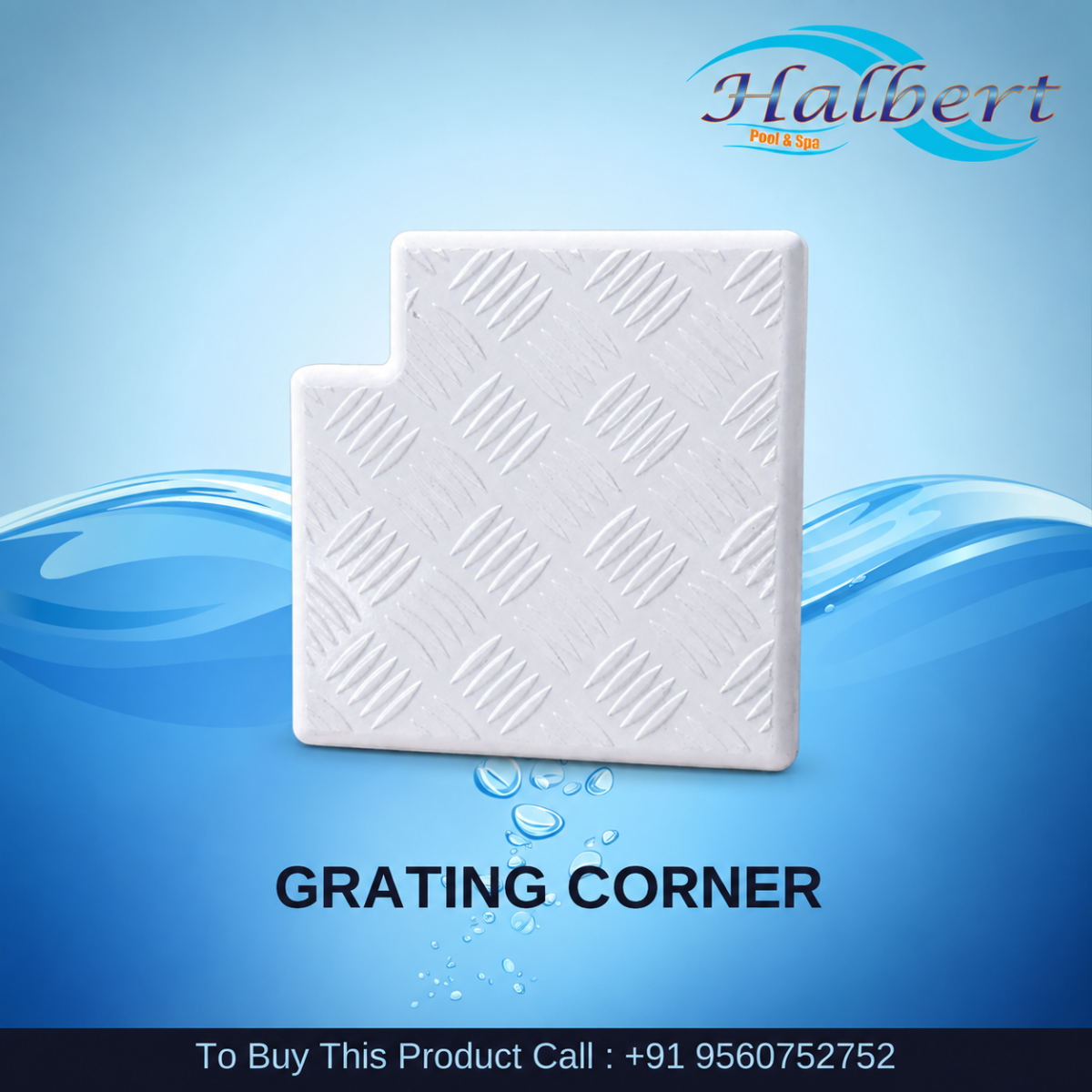 Pool Grating Corner | Durable Swimming Pool Corner Tile